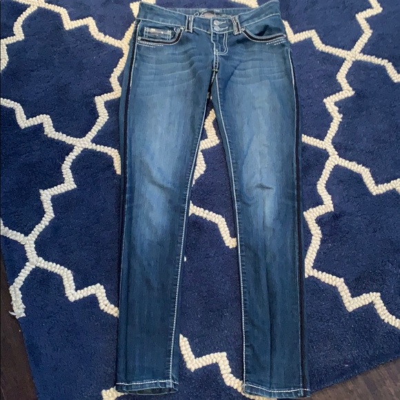 Vanity Denim - Vanity slim skinny jeans size 27W/32L low rise